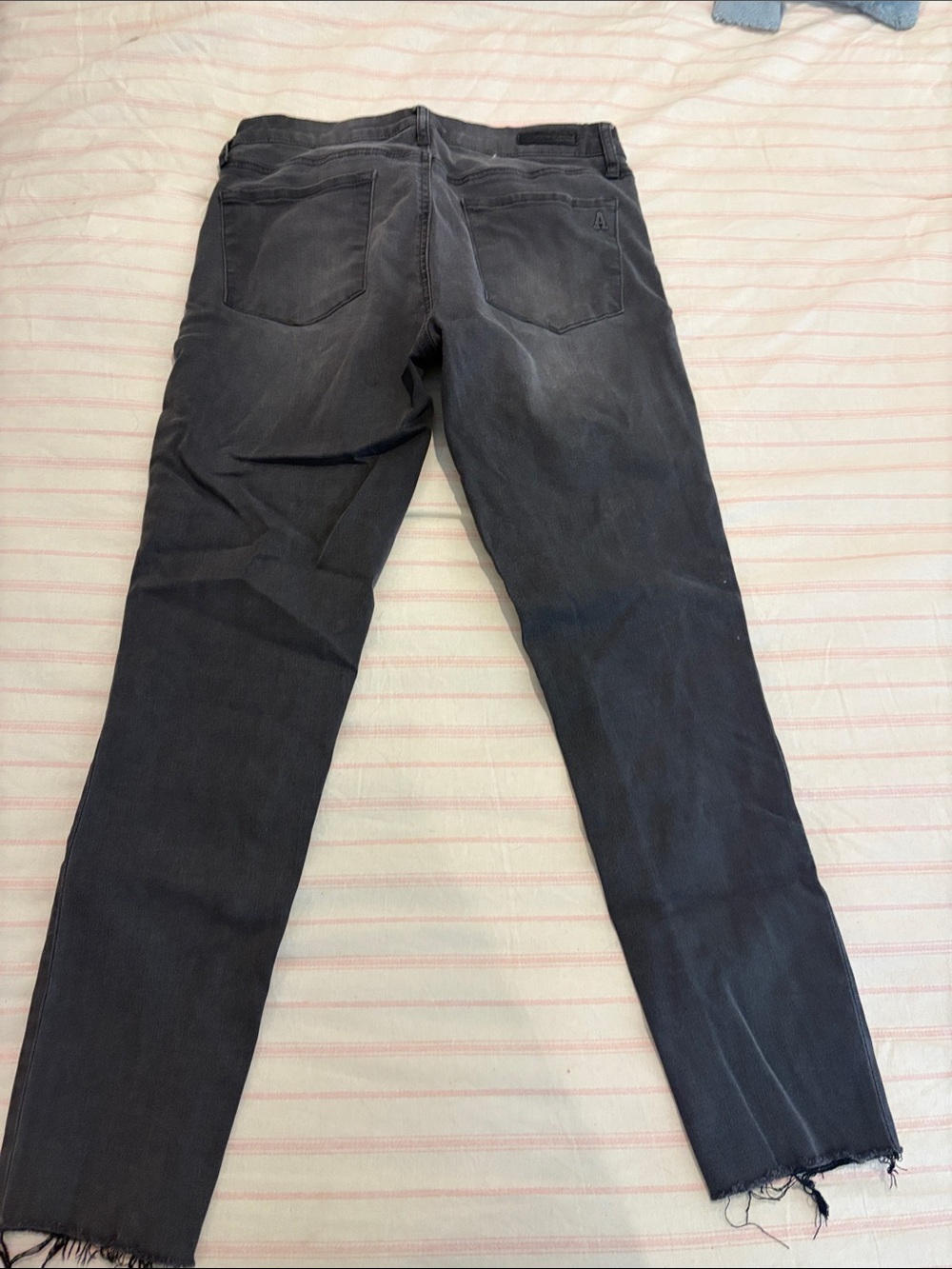 Articles Of Society Washed Black Slim Straight Jeans